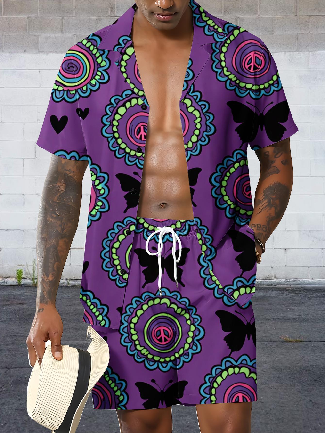 Summer Clothing Drip - Men's Shirt Sets 2026 Spring/Summer 2