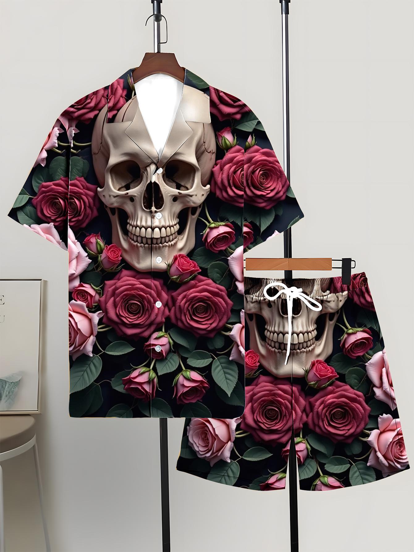 Summer Clothing Drip - Men's Shirt Sets 2026 Spring/Summer clothing
