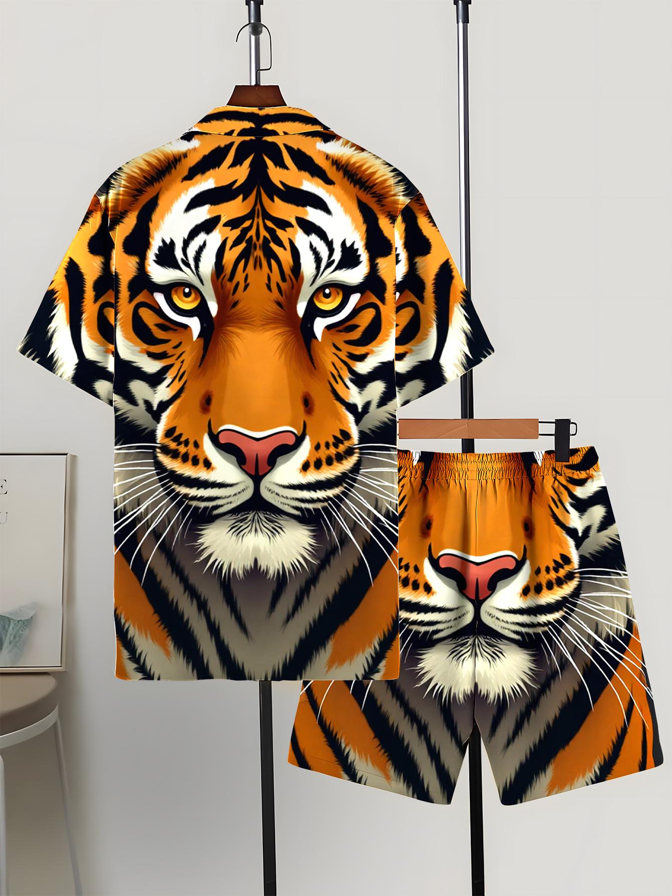 Summer Clothing Drip - Men's Shirt Sets 2026 Spring/Summer men's