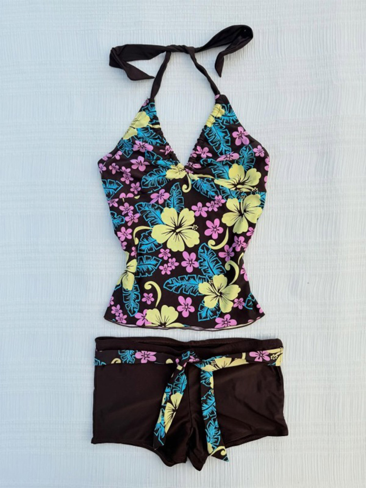 Summer Clothing Cheap - Summer Women Hawaiian Tropical Beach Hibiscus