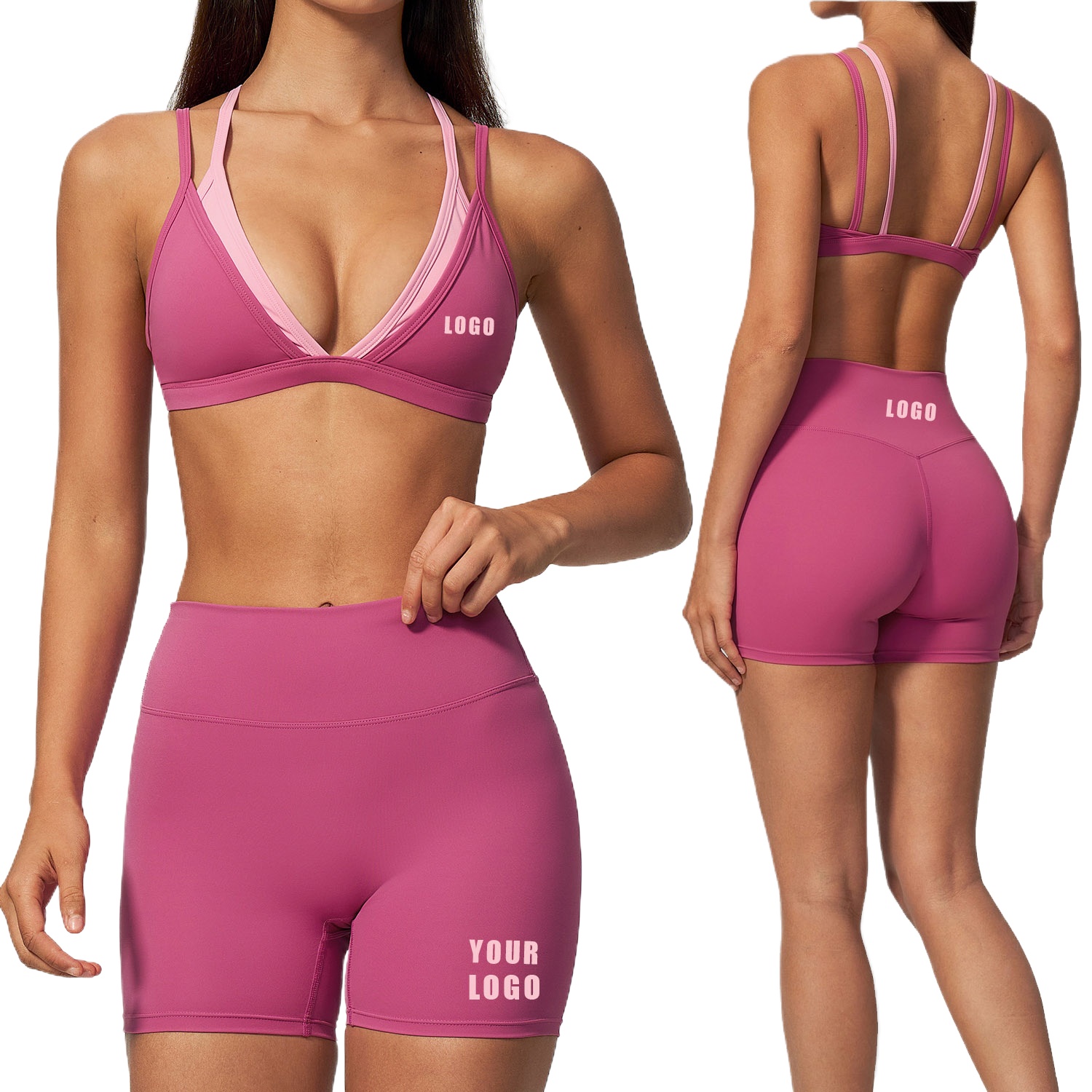 Summer Yoga Clothing - Personalized LOGO Customized Women's Yoga Clothing