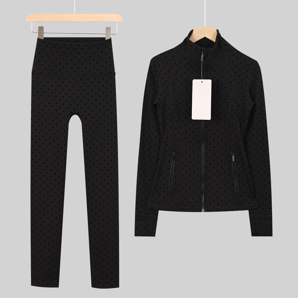 Summer Yoga Clothing - Women's Yoga Sport Jacket Set Yoga