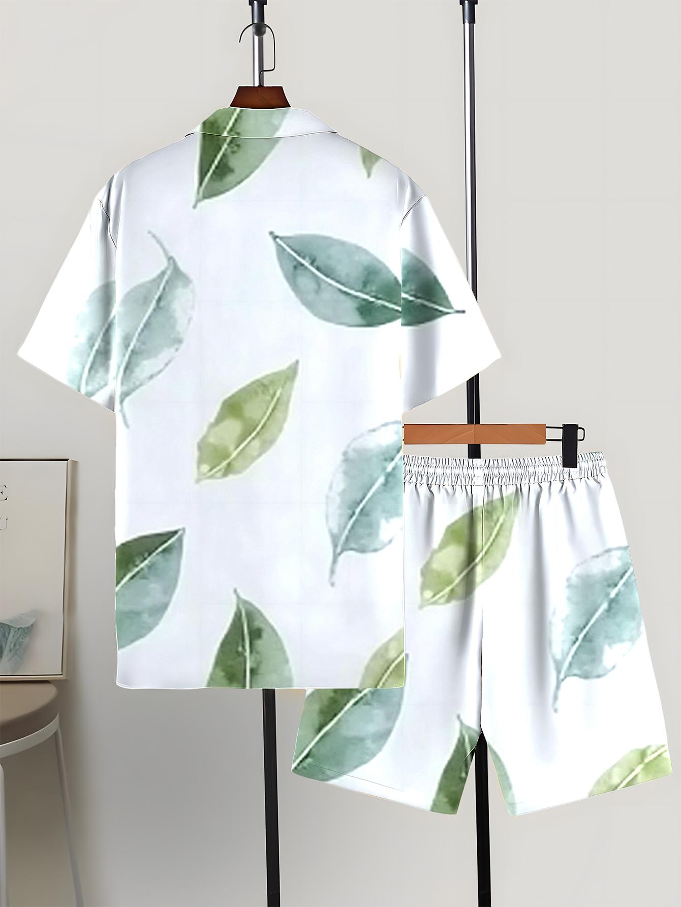 Summer Clothing Drip - Men's Shirt Sets 2026 Spring/Summer jogging