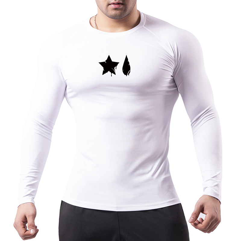 Spider Print Compression Shirt - Summer Gym Clothing 评论和价格