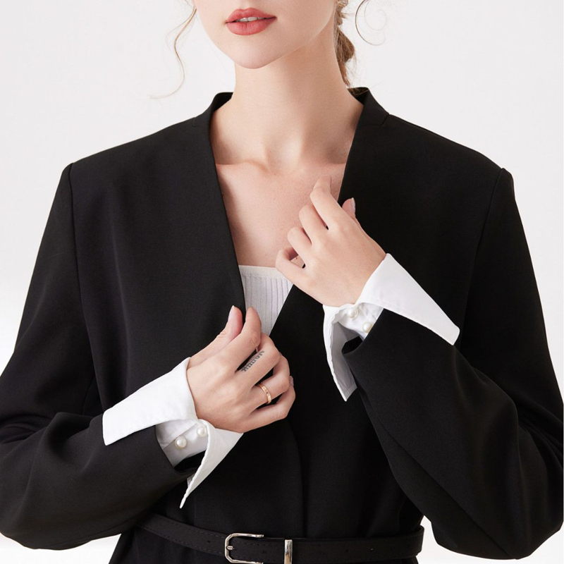 DIY Elegant Office Shirt False - Summer Clothing Teens 评论和价格