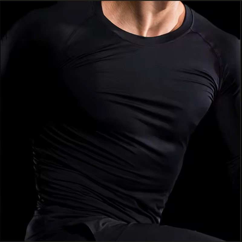 Men's T-shirt Men Running Spor - Summer Gym Clothing 评论和价格