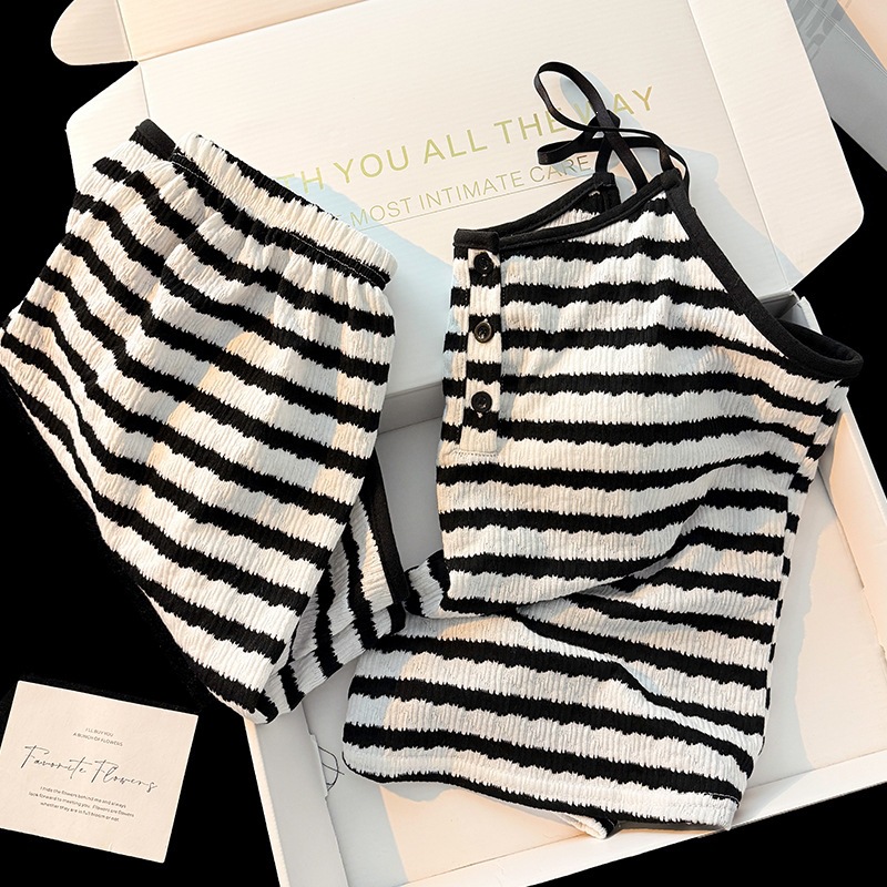 Women's New Summer Modal Pajam - Summer Clothing Teens 评论和价格