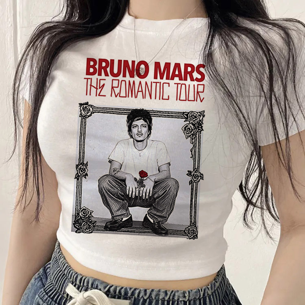 Bruno Mars crop top teen anime - Summer Clothing Teens 评论和价格