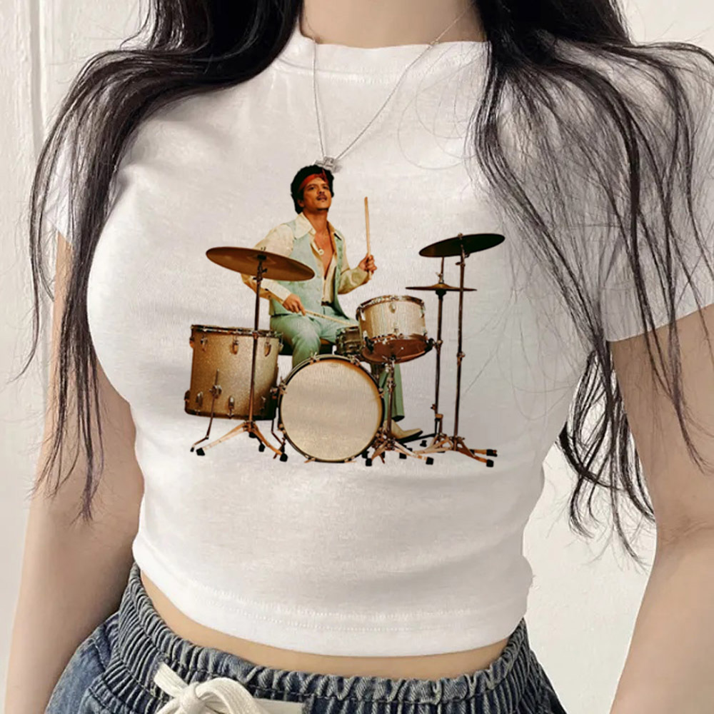 Bruno Mars crop top teen anime - Summer Clothing Teens 评论和价格