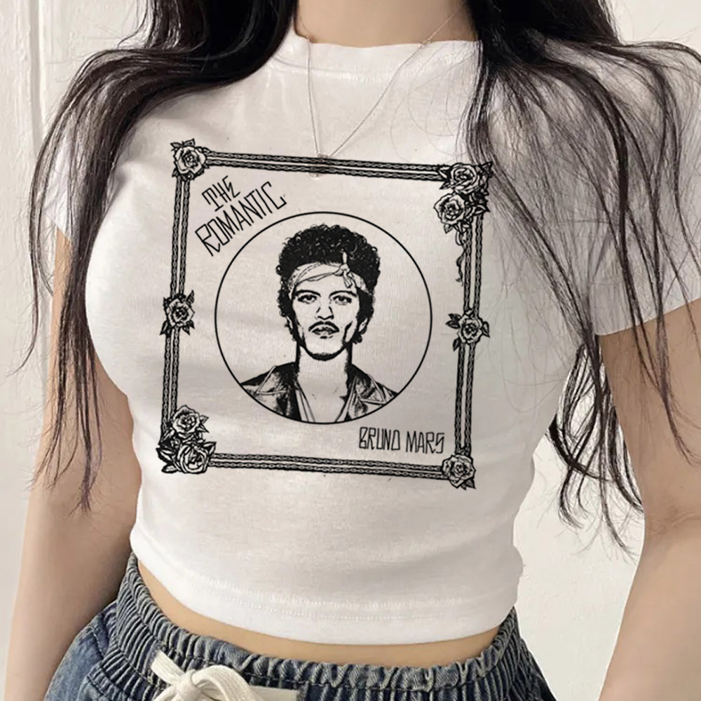 Bruno Mars crop top teen anime - Summer Clothing Teens 评论和价格