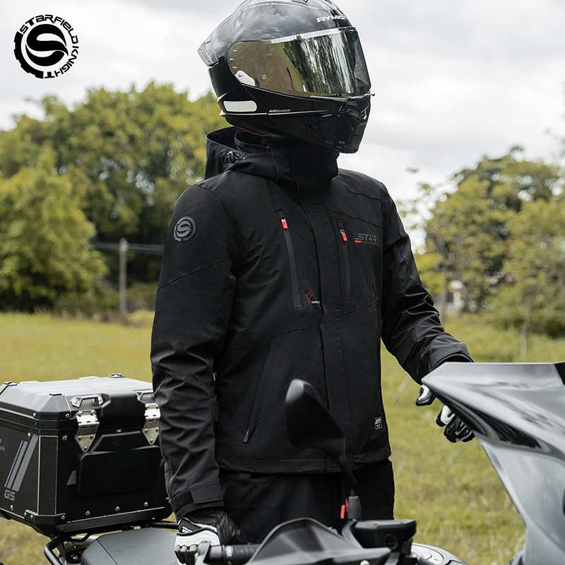 SFK Black Motorcycle Jacket Wa - Summer Clothing Motorcycle 评论和价格
