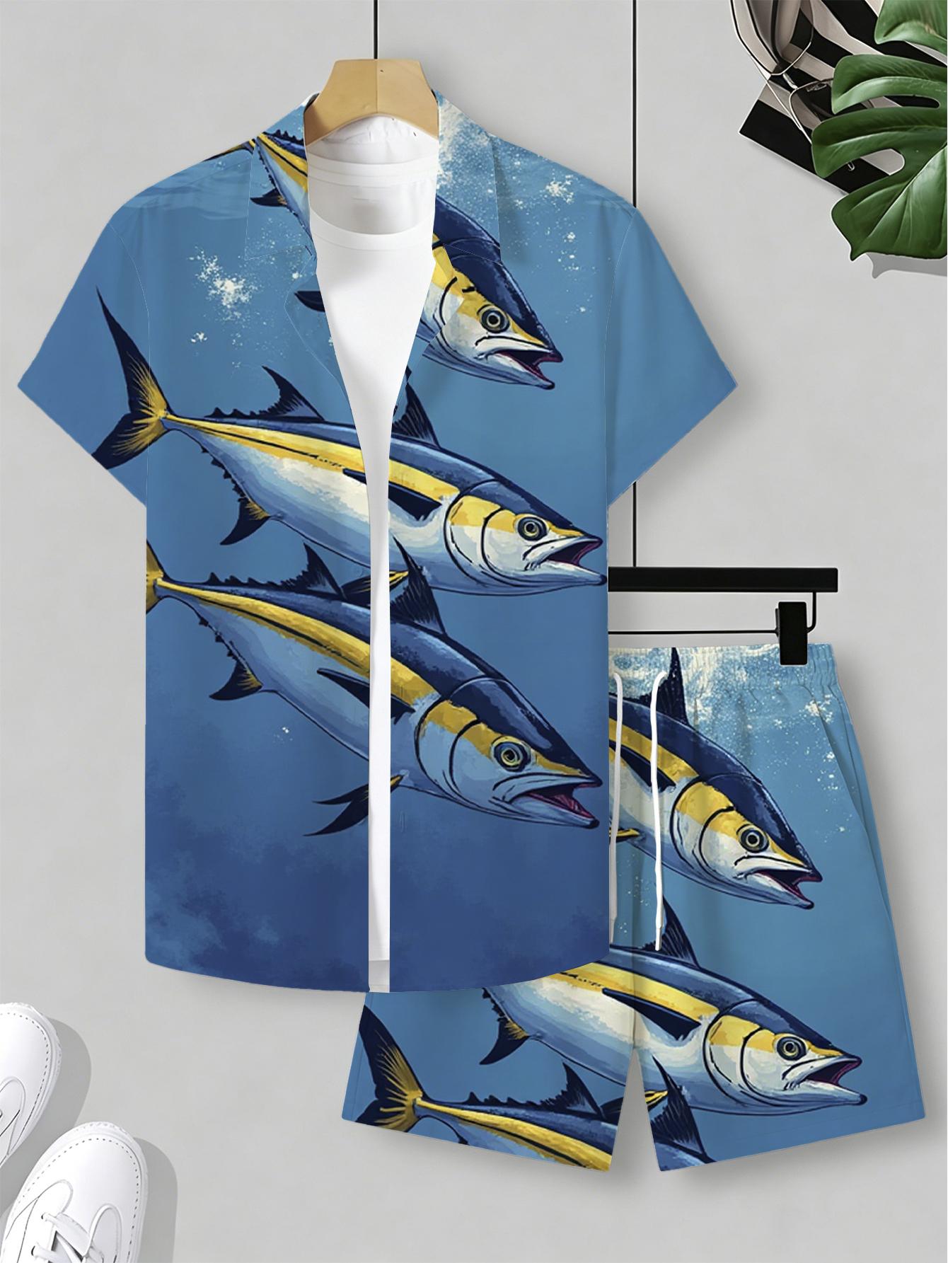 Men's Shirt Sets 2026 Spring/S - Summer Clothing Drip 评论和价格