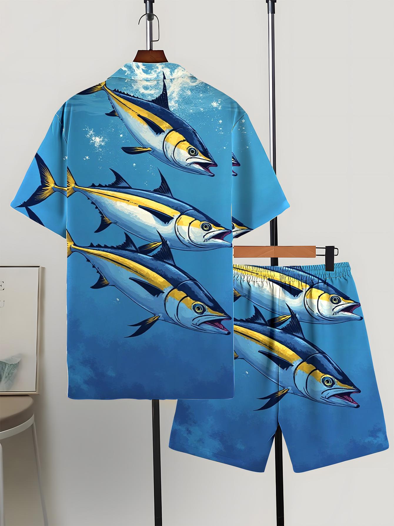 Men's Shirt Sets 2026 Spring/S - Summer Clothing Drip 评论和价格