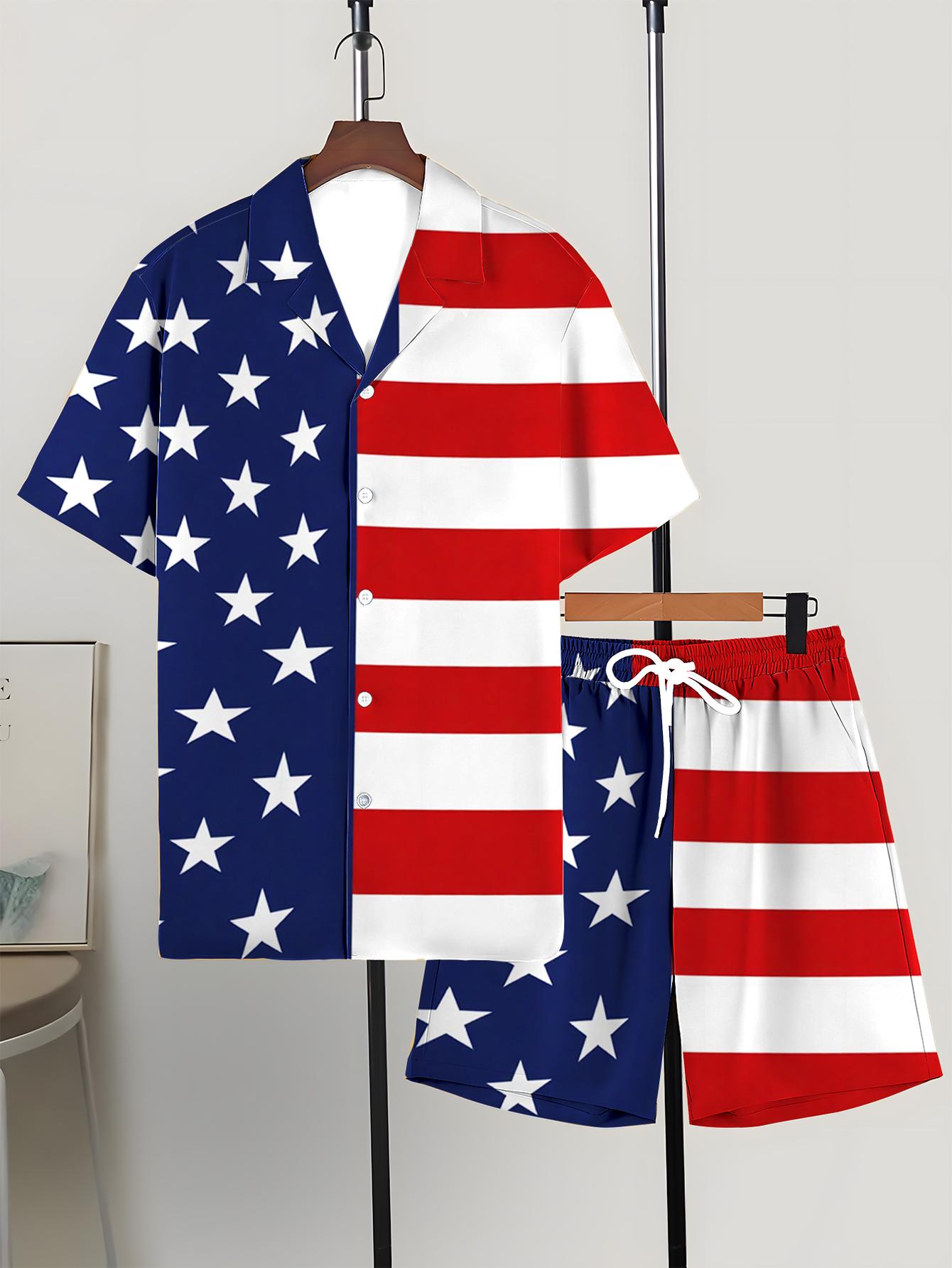 Men's Shirt Sets 2026 Spring/S - Summer Clothing Drip 评论和价格