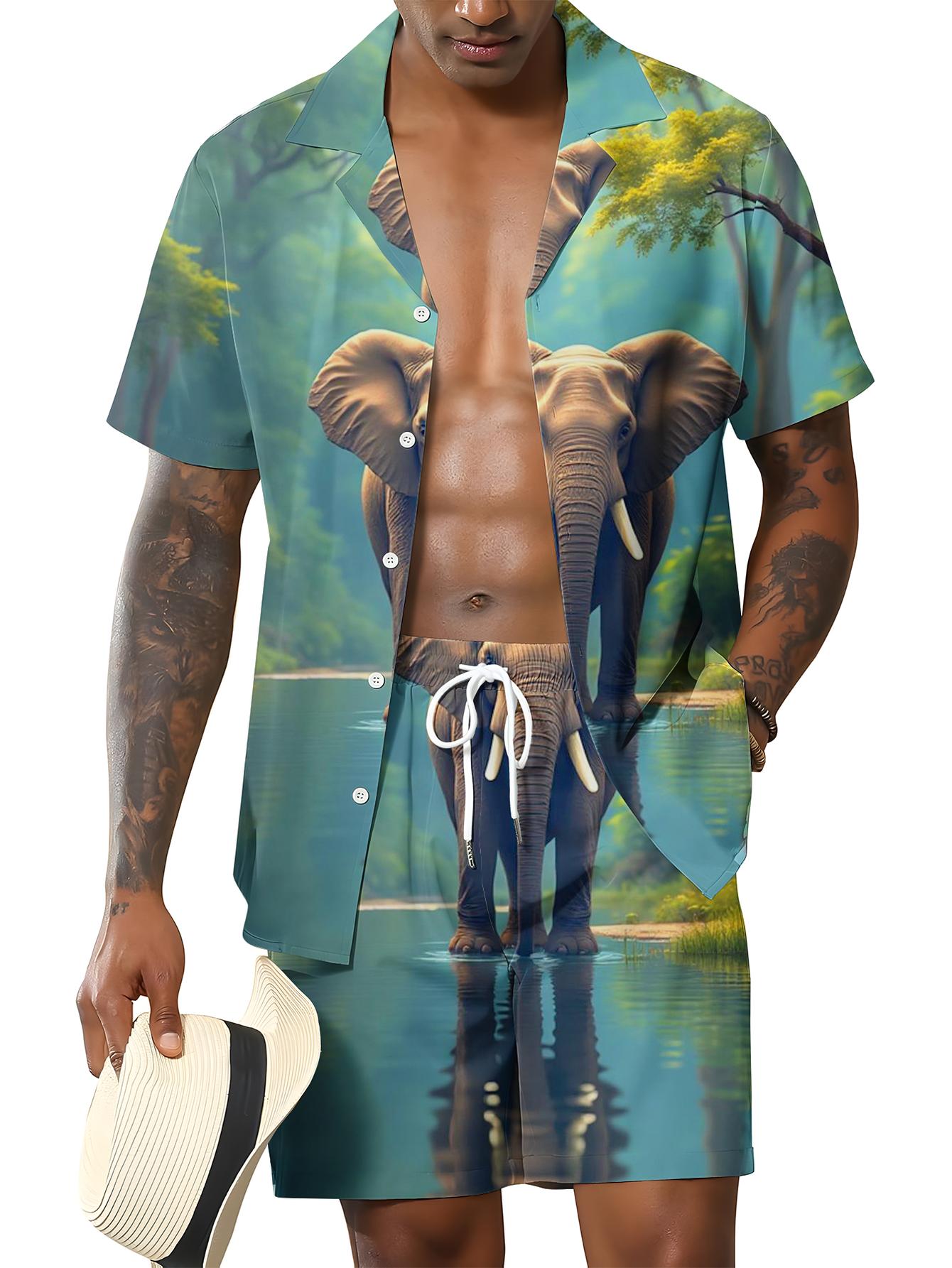 Men's Shirt Sets 2026 Spring/S - Summer Clothing Drip 评论和价格