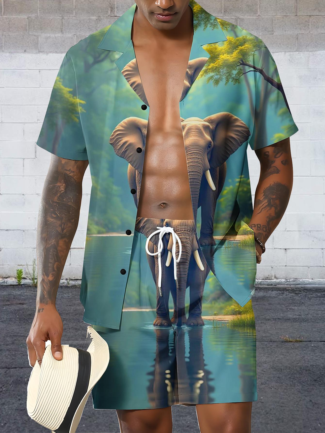 Men's Shirt Sets 2026 Spring/S - Summer Clothing Drip 评论和价格