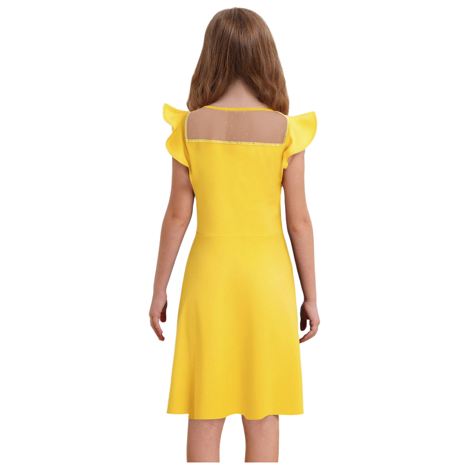 Teen Girls Summer Dress Ruffle - Summer Clothing Teens 评论和价格