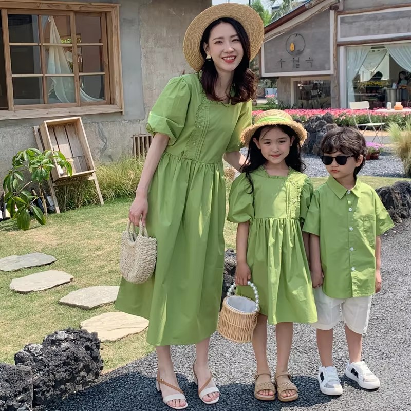 Family Matching Clothes Mom Da - Summer Dresses Yours Clothing 评论和价格