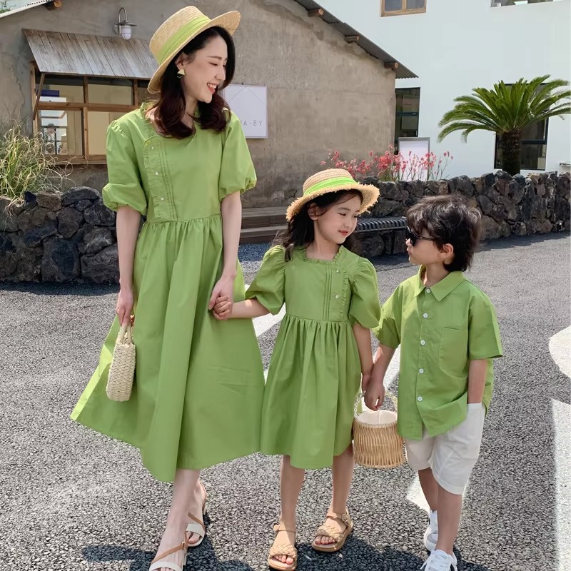 Family Matching Clothes Mom Da - Summer Dresses Yours Clothing 评论和价格