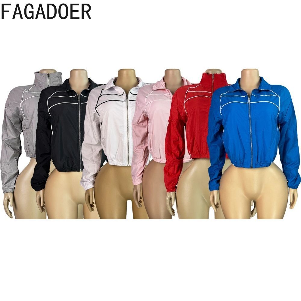 FAGADOER Fashion Patchwork Qua - Summer Yoga Clothing 评论和价格