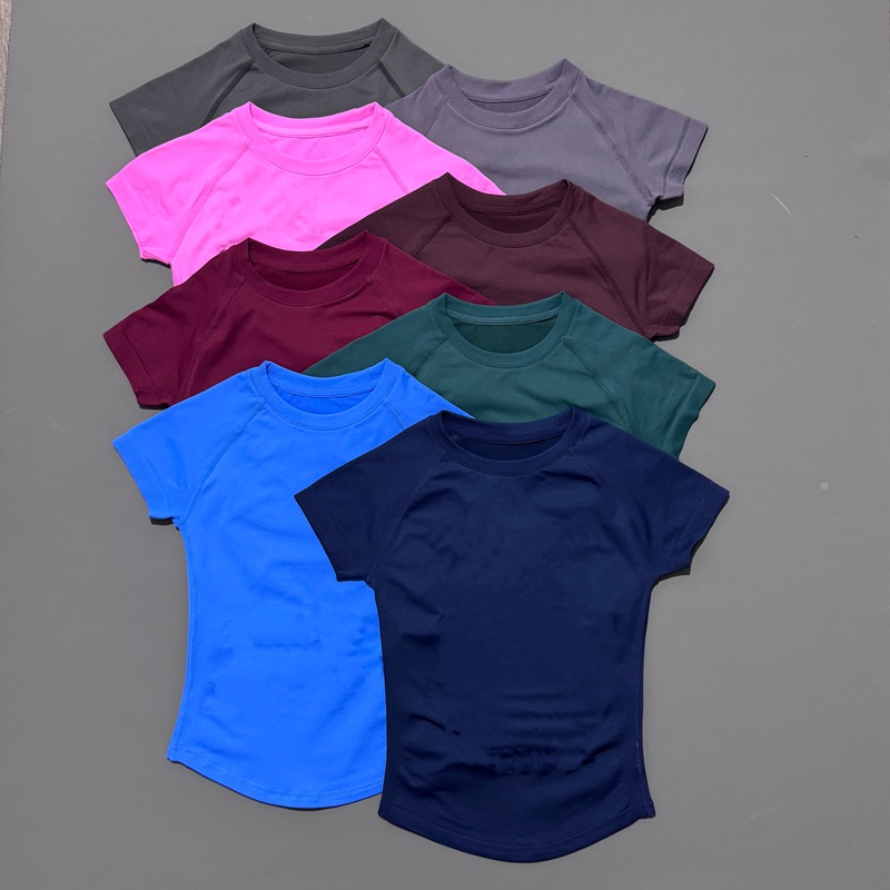 Histello Women Short Sleeve Sl - Summer Yoga Clothing 评论和价格