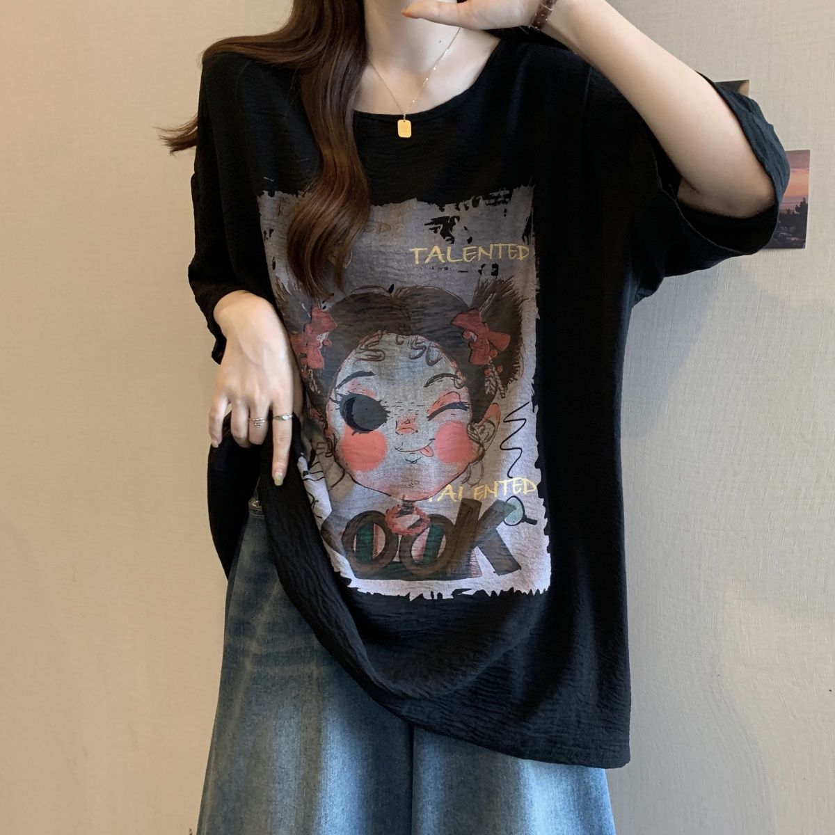 Large size women's clothing sp - Summer Clothing Cartoon 评论和价格