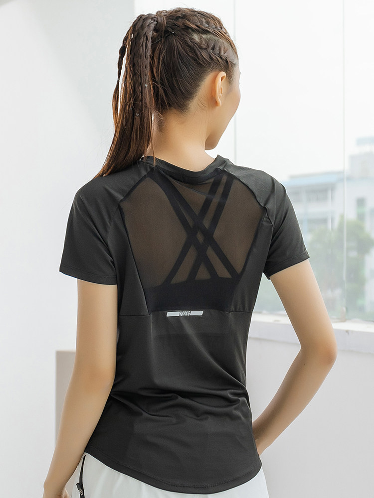 Summer Sports Short-Sleeved Wo - Summer Yoga Clothing 评论和价格
