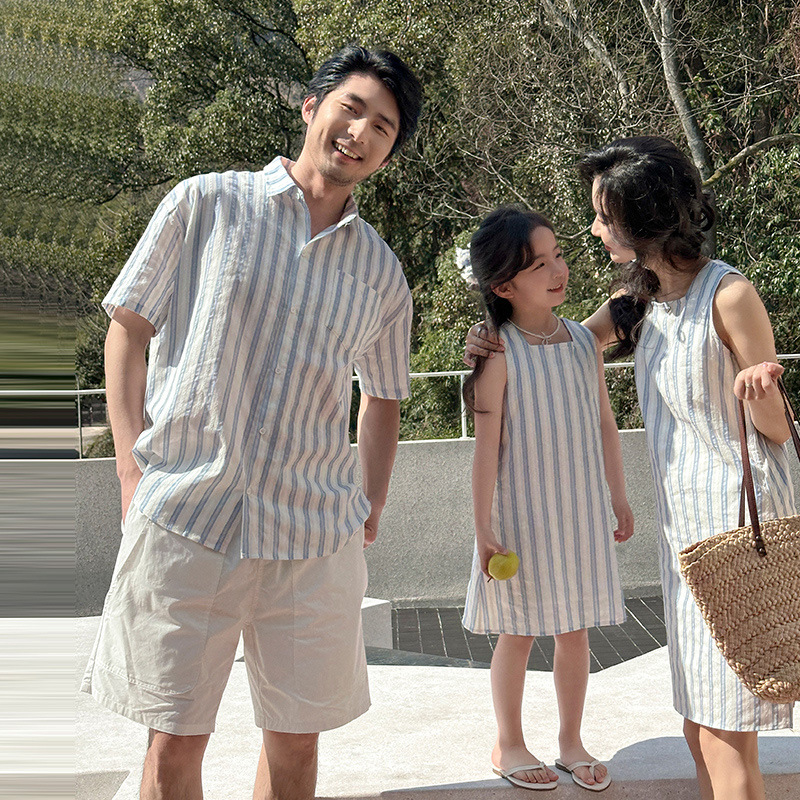 Korean Boys and Girls Parent-c - Summer Dresses Yours Clothing 评论和价格