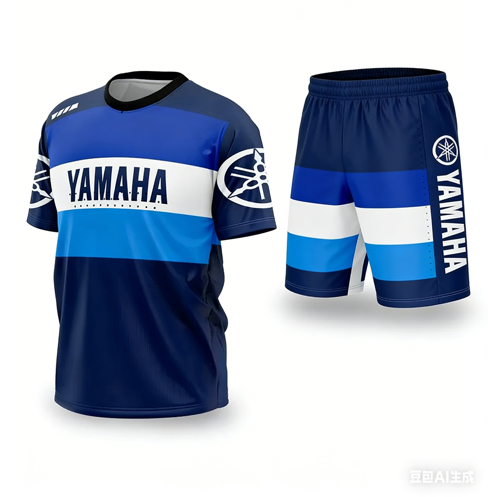New Summer YAMAHA Men Women Mo - Summer Clothing Motorcycle 评论和价格