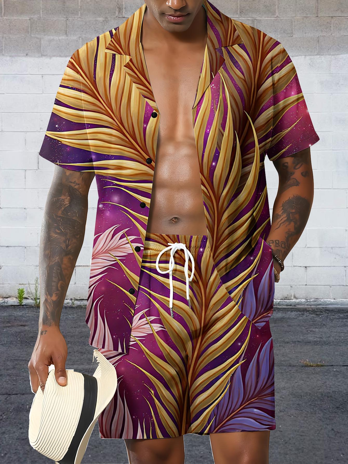 Men's Shirt Sets 2026 Spring/S - Summer Clothing Drip 评论和价格