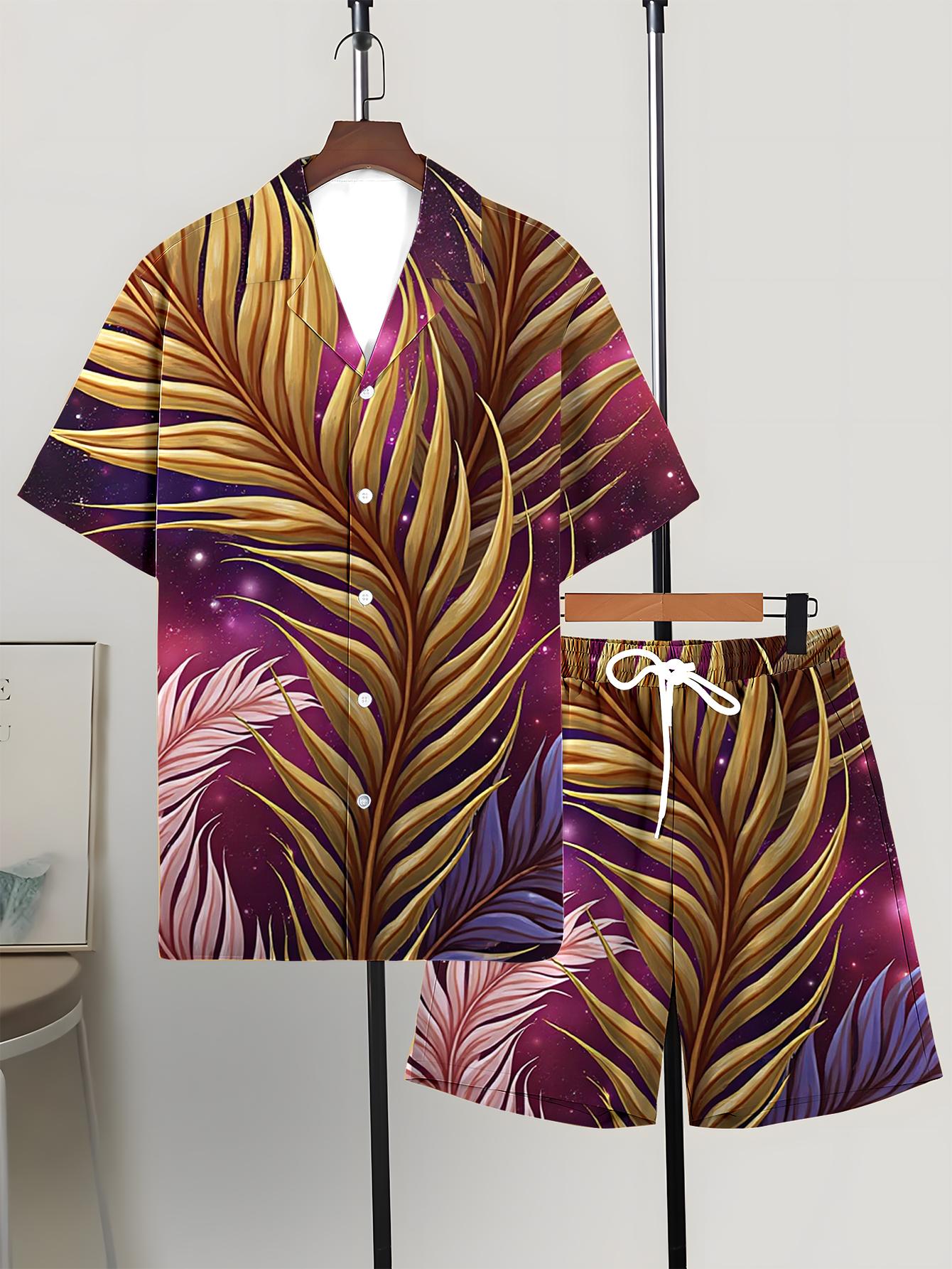 Men's Shirt Sets 2026 Spring/S - Summer Clothing Drip 评论和价格