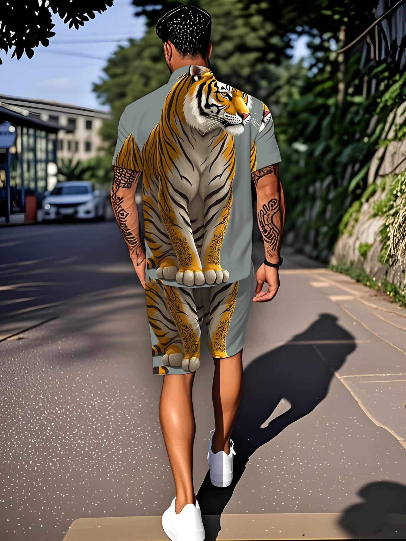 Men's Shirt Sets 2026 Spring/S - Summer Clothing Drip 评论和价格