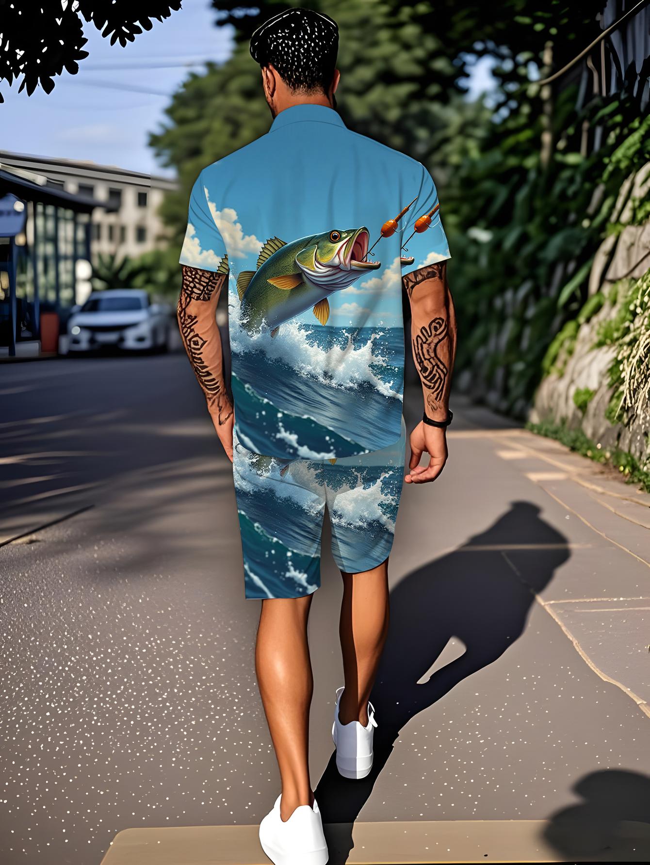 Men's Shirt Sets 2026 Spring/S - Summer Clothing Drip 评论和价格
