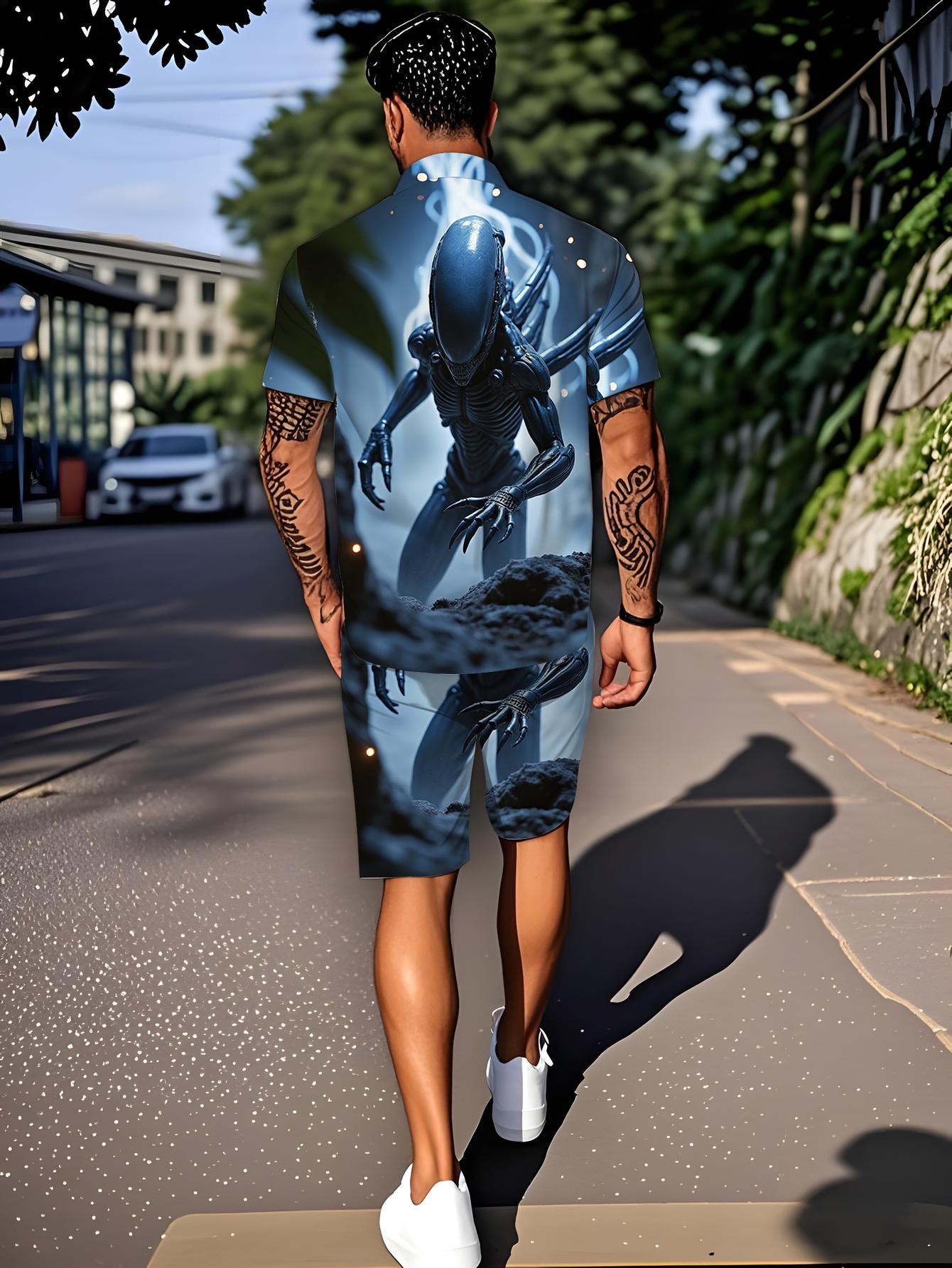 Men's Shirt Sets 2026 Spring/S - Summer Clothing Drip 评论和价格
