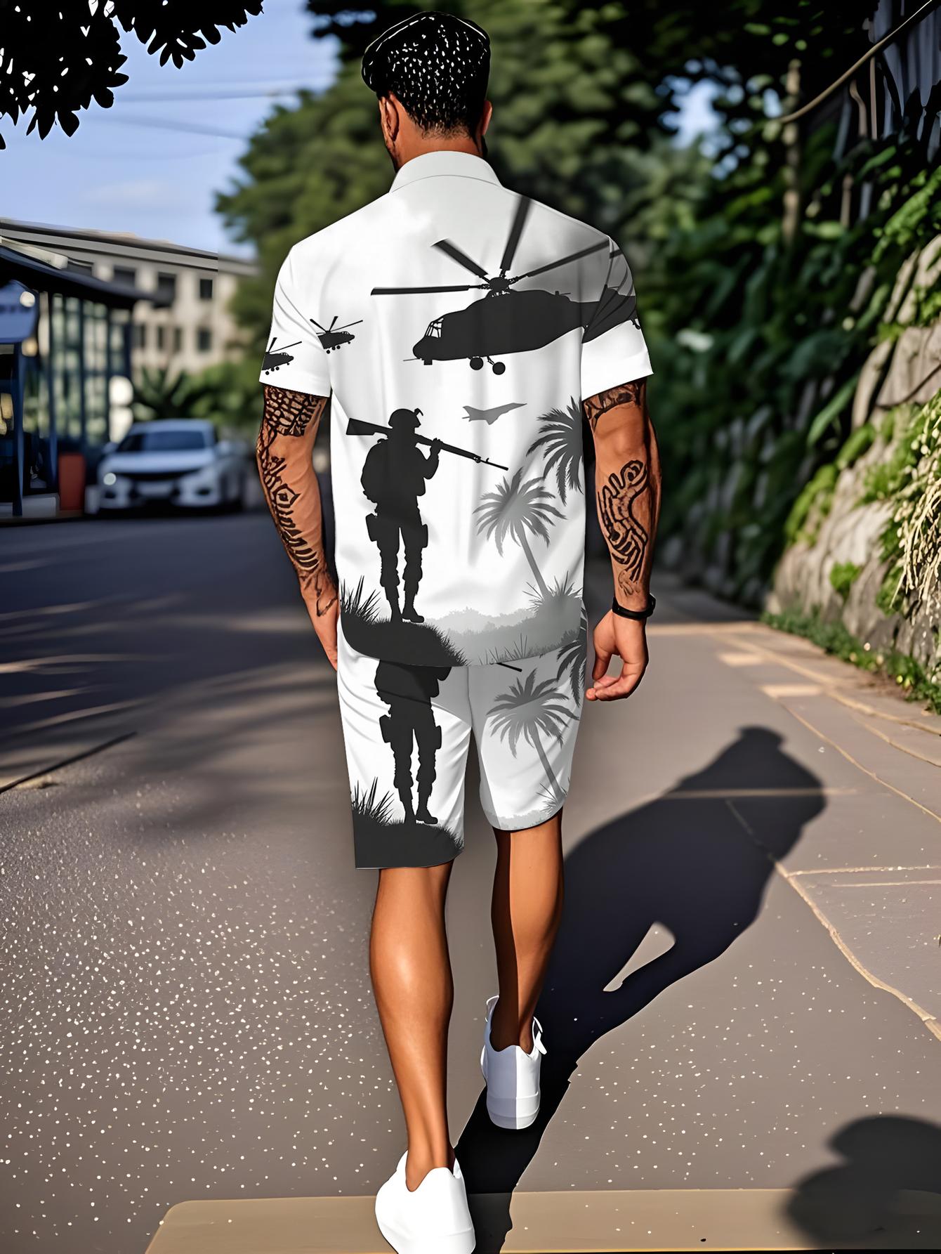 Men's Shirt Sets 2026 Spring/S - Summer Clothing Drip 评论和价格