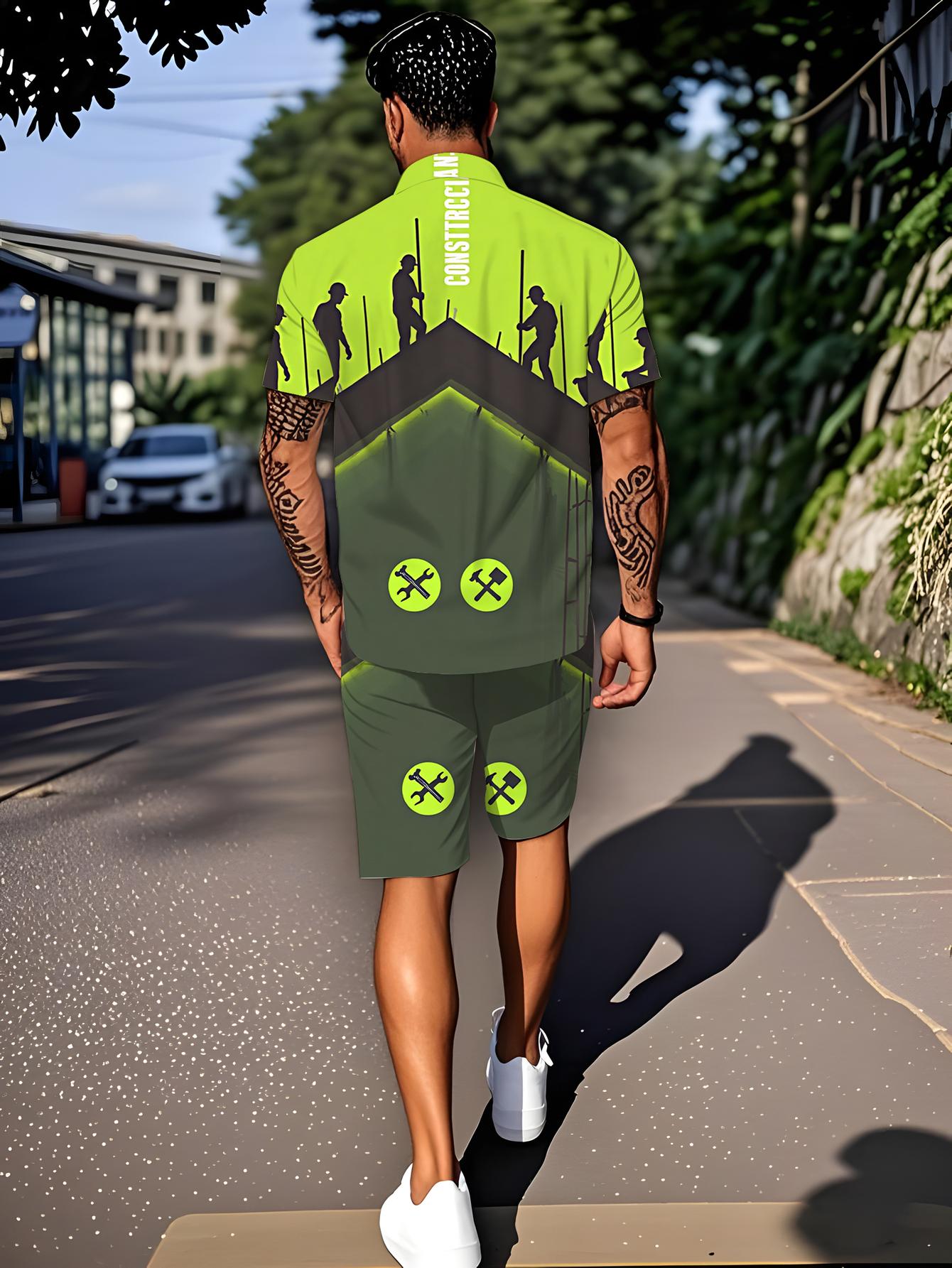 Men's Shirt Sets 2026 Spring/S - Summer Clothing Drip 评论和价格
