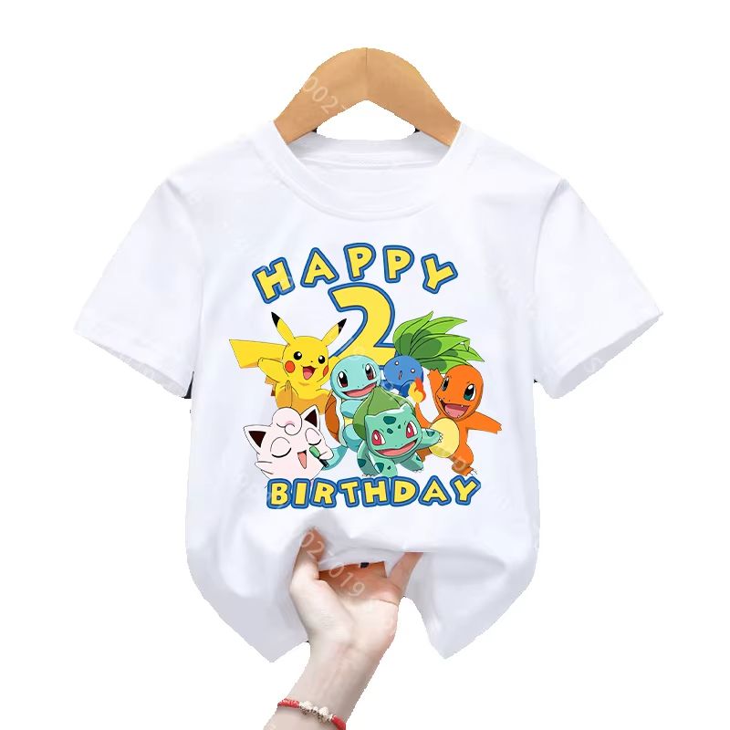 Happy Birthday T Shirt Cartoon - Summer Clothing Cartoon 评论和价格