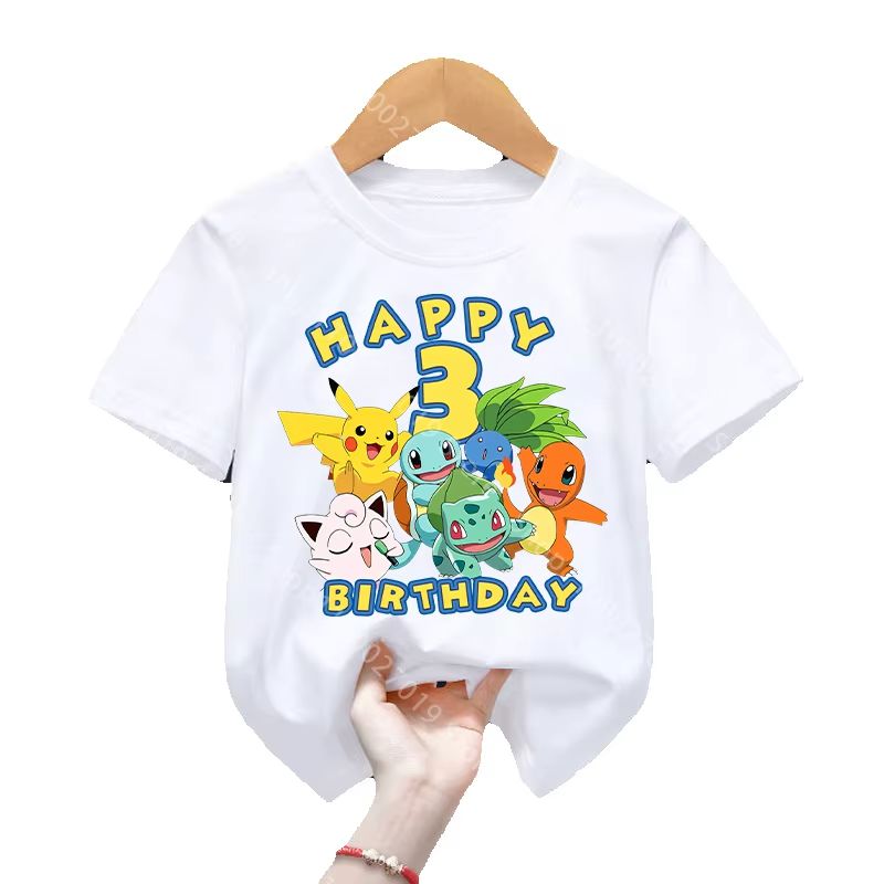 Happy Birthday T Shirt Cartoon - Summer Clothing Cartoon 评论和价格