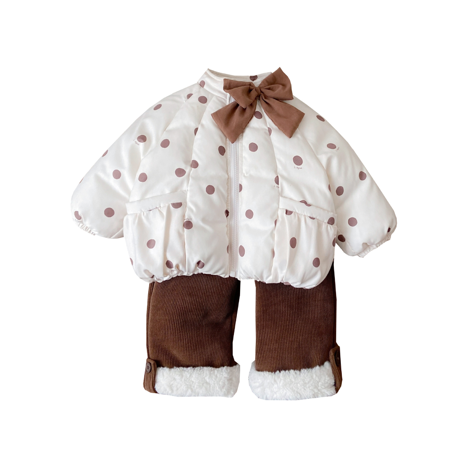 Cotton-padded Jacket Winter Ko - Yours Clothing Summer Jackets 评论和价格