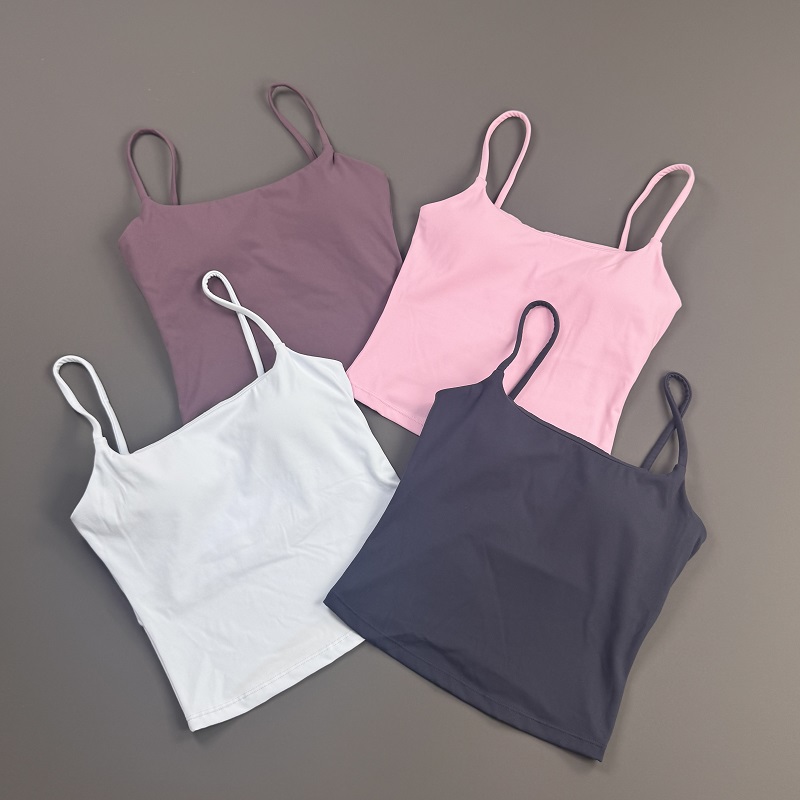 Gym Top Women Spaghetti Strap  - Summer Yoga Clothing 评论和价格