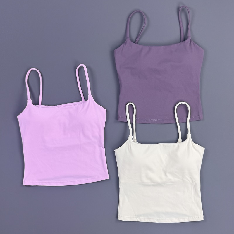 Gym Top Women Spaghetti Strap  - Summer Yoga Clothing 评论和价格