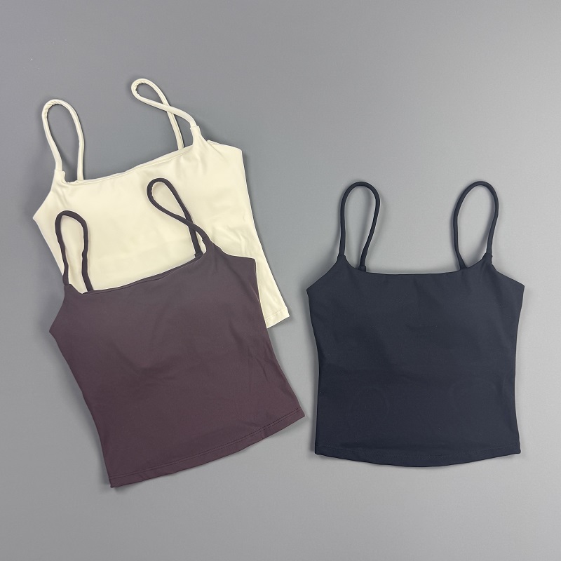 Gym Top Women Spaghetti Strap  - Summer Yoga Clothing 评论和价格
