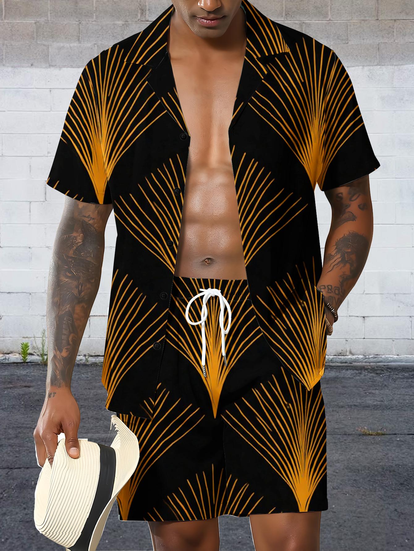 Men's Shirt Sets 2026 Spring/S - Summer Clothing Drip 评论和价格