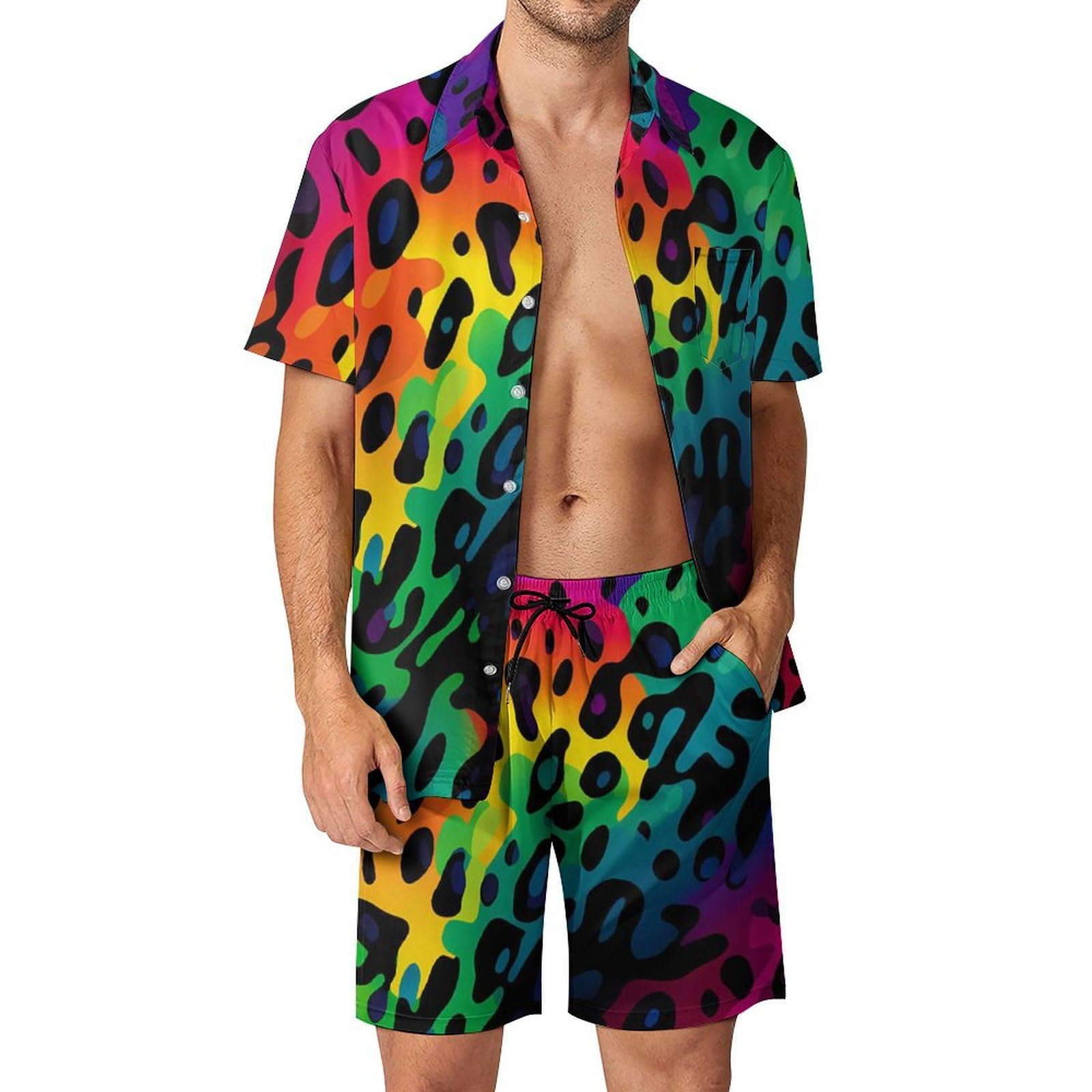 Summer Irregular Geometric 3D  - Beach Shirt Hawaiian 评论和价格