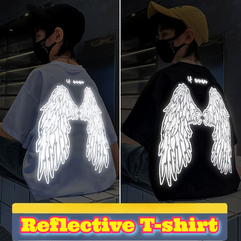 Youth Reflective Wings T Shirt - Summer Clothing Teens 评论和价格
