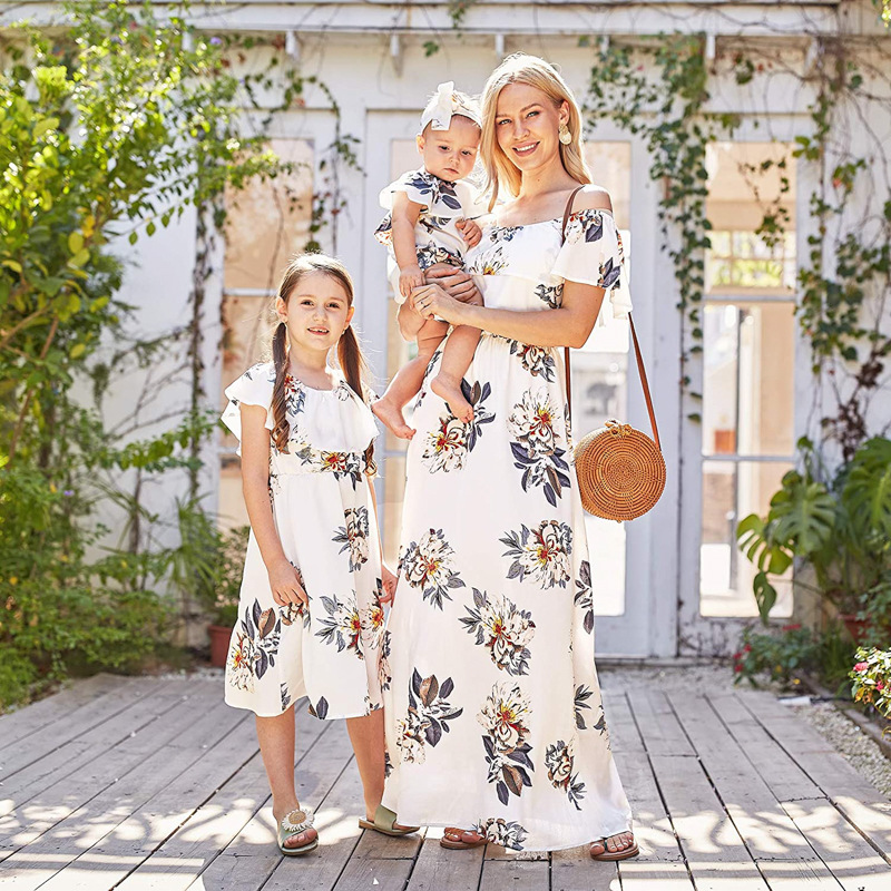 Family Matching Clothes One-sh - Summer Dresses Yours Clothing 评论和价格