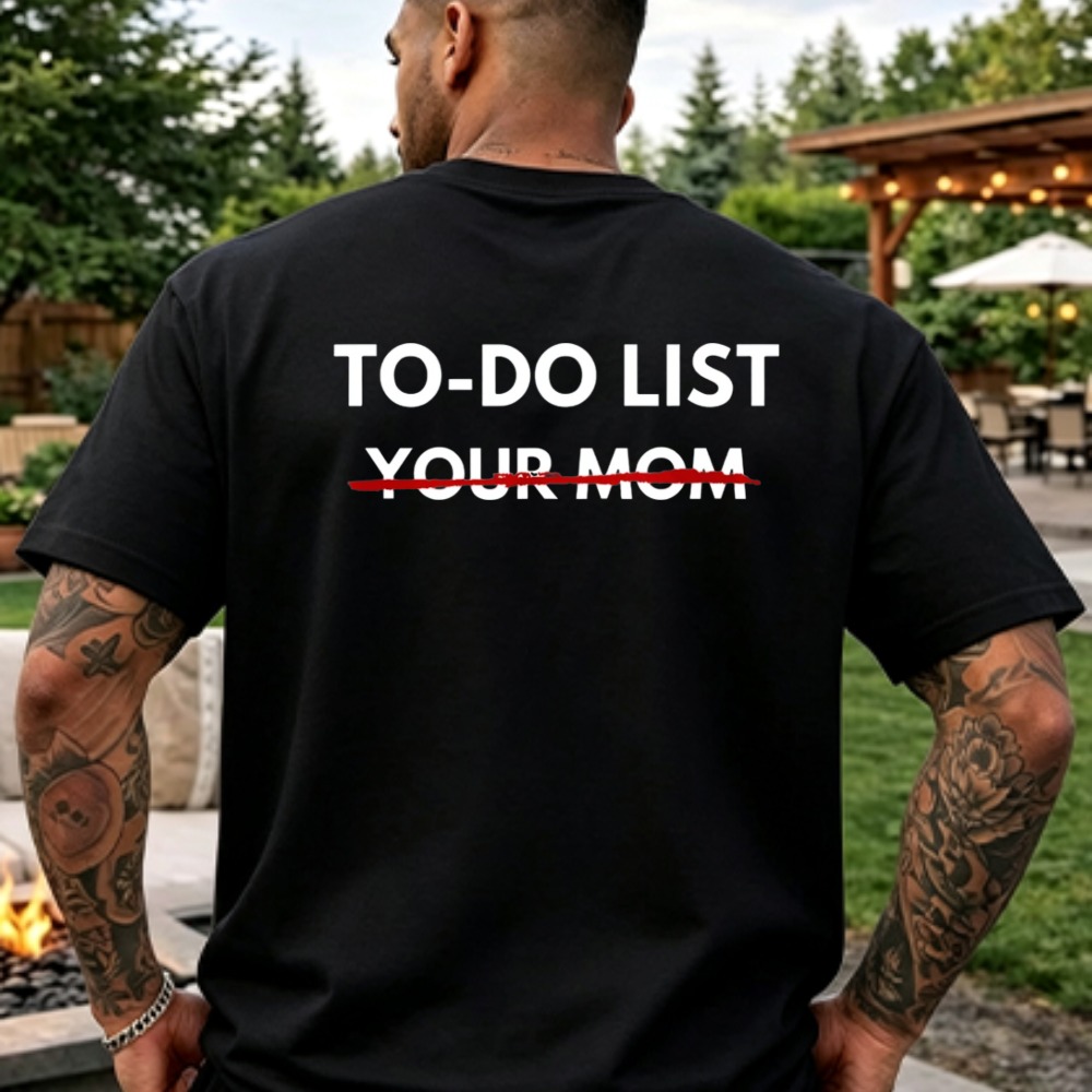 Funny To Do List Your Mom T Sh - Summer Clothing List 评论和价格