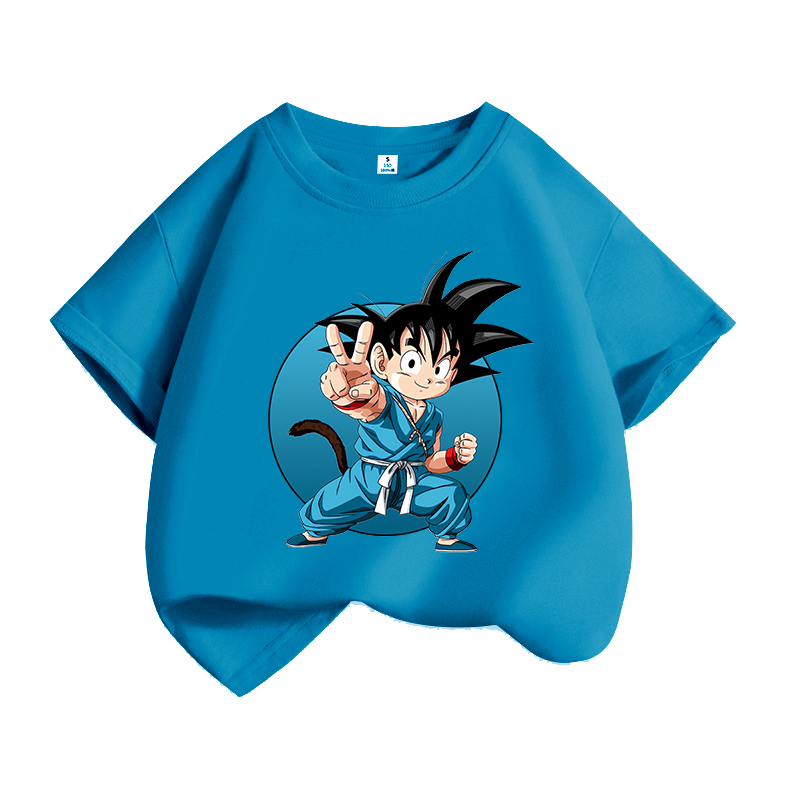 Dragon Ball Goku T-shirt Child - Summer Clothing Cartoon 评论和价格