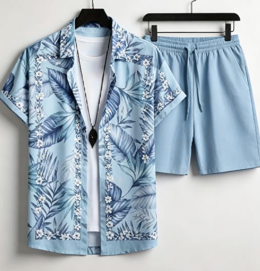 Hawaiian Plant Border Graphic  - Beach Shirt Hawaiian 评论和价格
