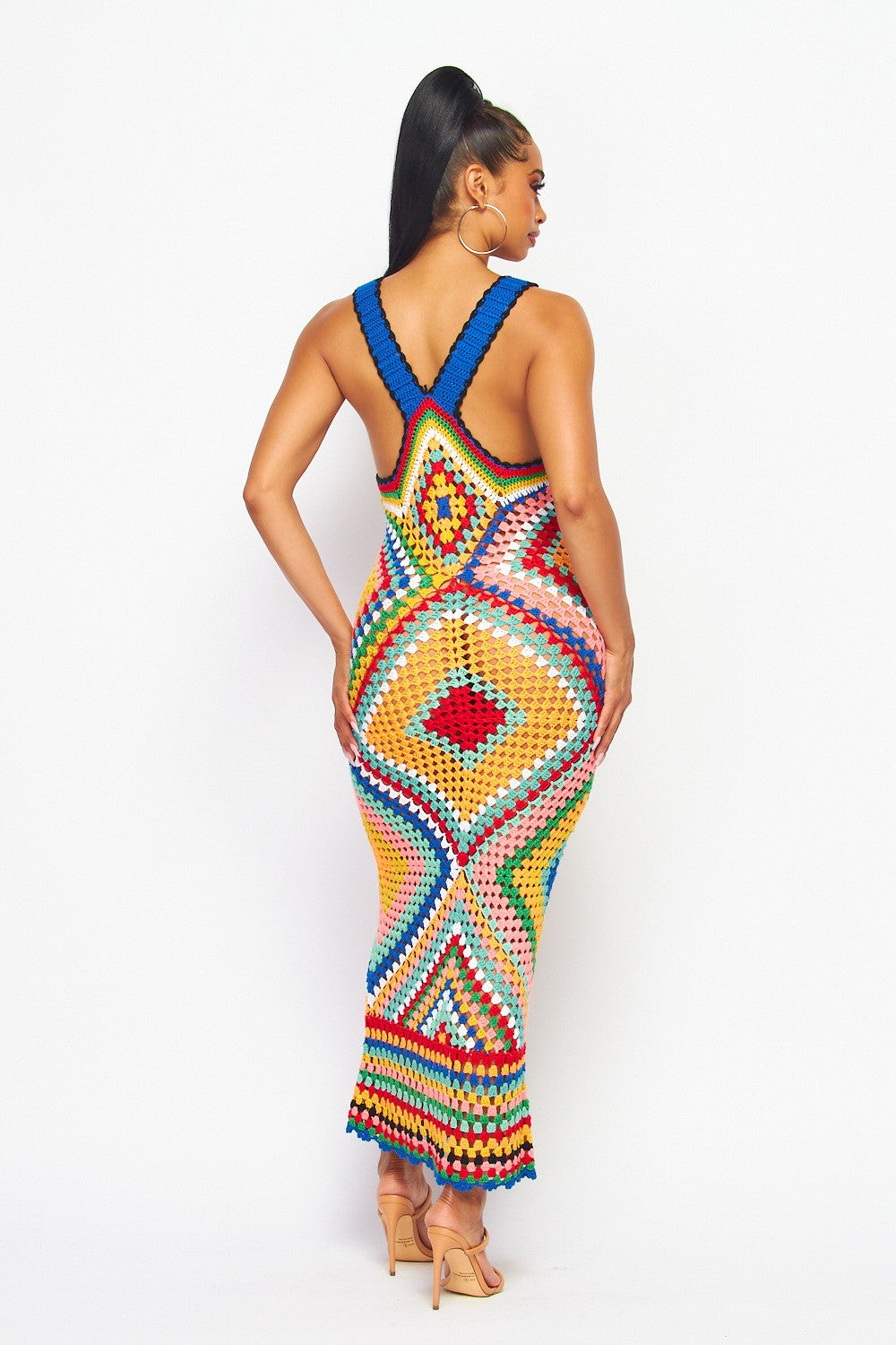 Summer Boho Handmade Crochet M - Summer Dresses Yours Clothing 评论和价格